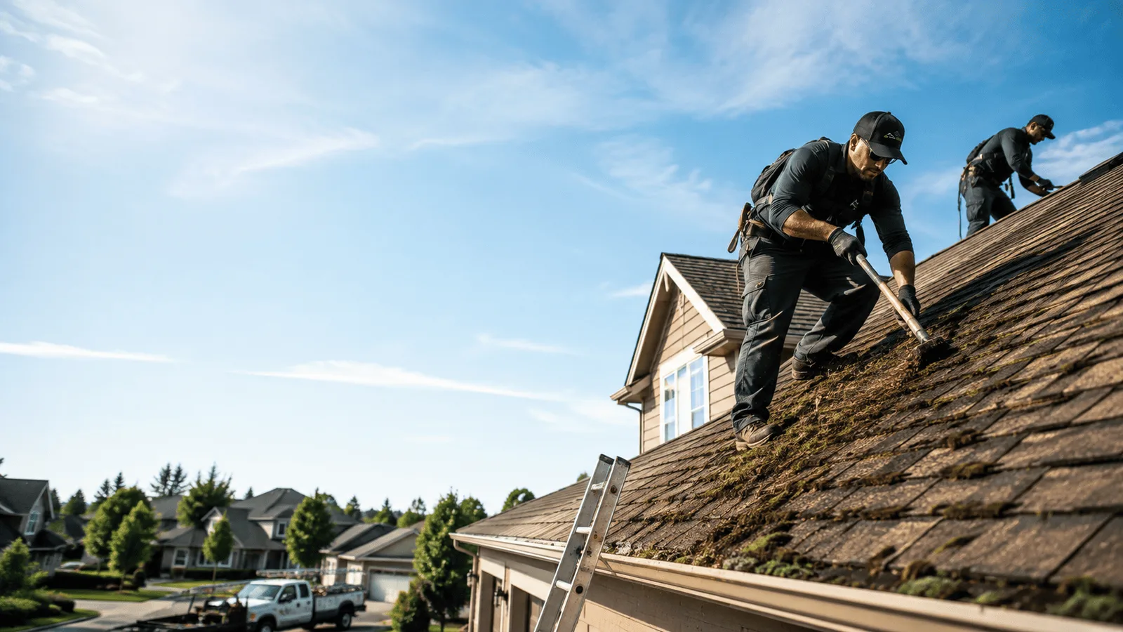 Roof Moss Removal in Sparta, OH near me